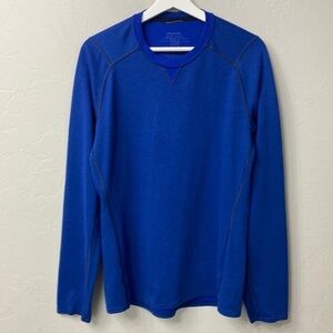 Patagonia polartec midweight blue shirt size medium